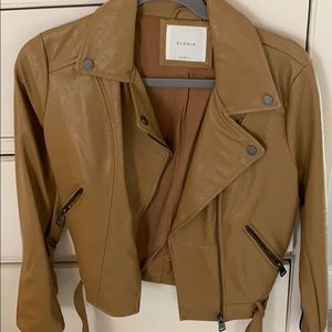 Vegan leather, faux leather jacket - new no tags